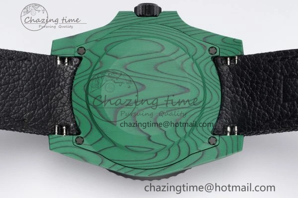 Submariner DIW Green Carbon VSF 1:1 Best Edition Black Dial on Black Nylon Strap VS Cozy 2070