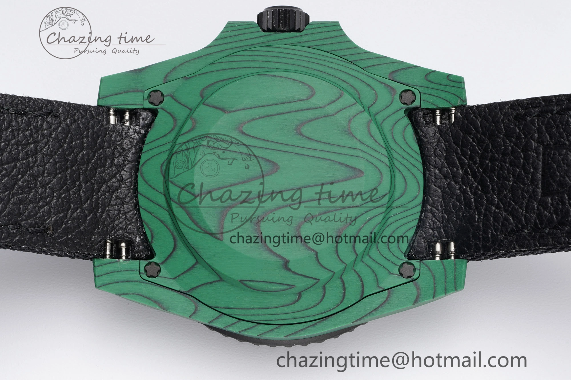 Submariner DIW Green Carbon VSF 1:1 Best Edition Black Dial on Black Nylon Strap VS Cozy 2070