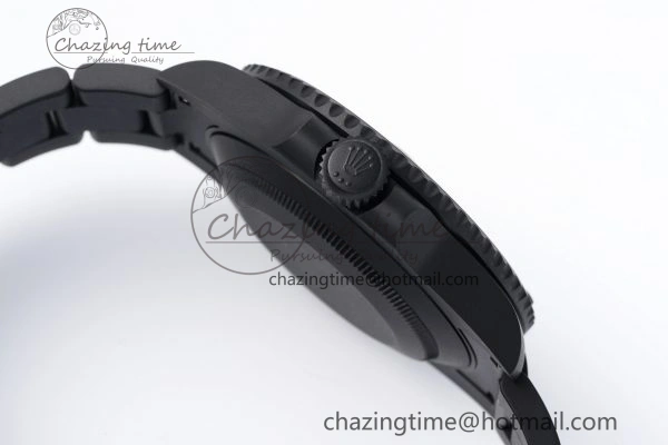 Submariner DIW “Parakeet” DLC VSF 1:1 Best Edition Black Green Dial on DLC Bracelet VS Vibrant 2086