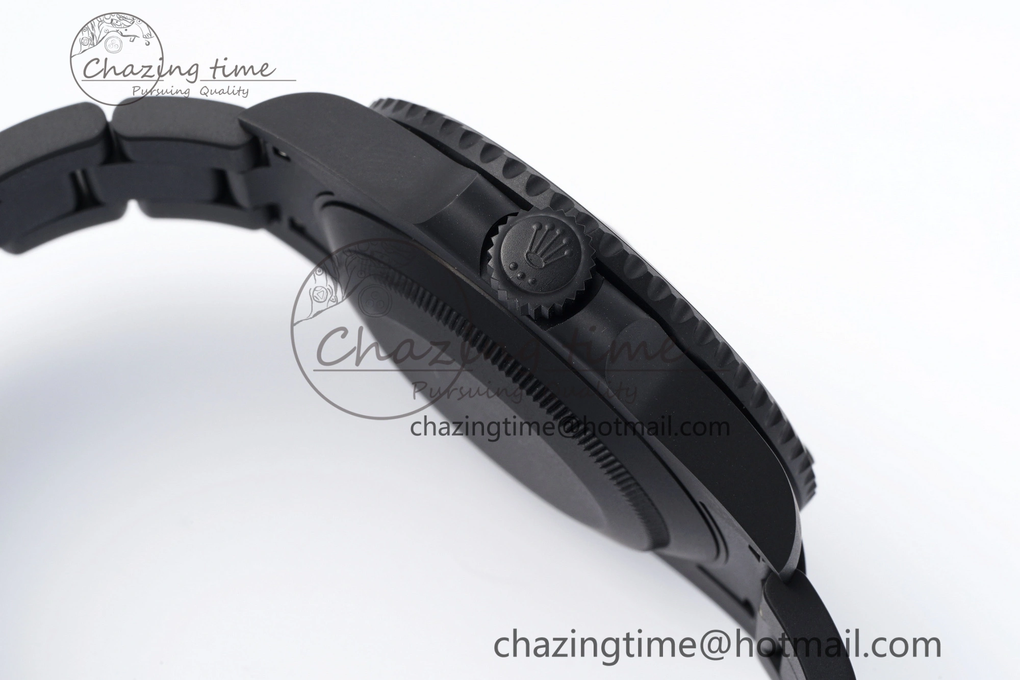 Submariner DIW “Parakeet” DLC VSF 1:1 Best Edition Black Green Dial on DLC Bracelet VS Vibrant 2086
