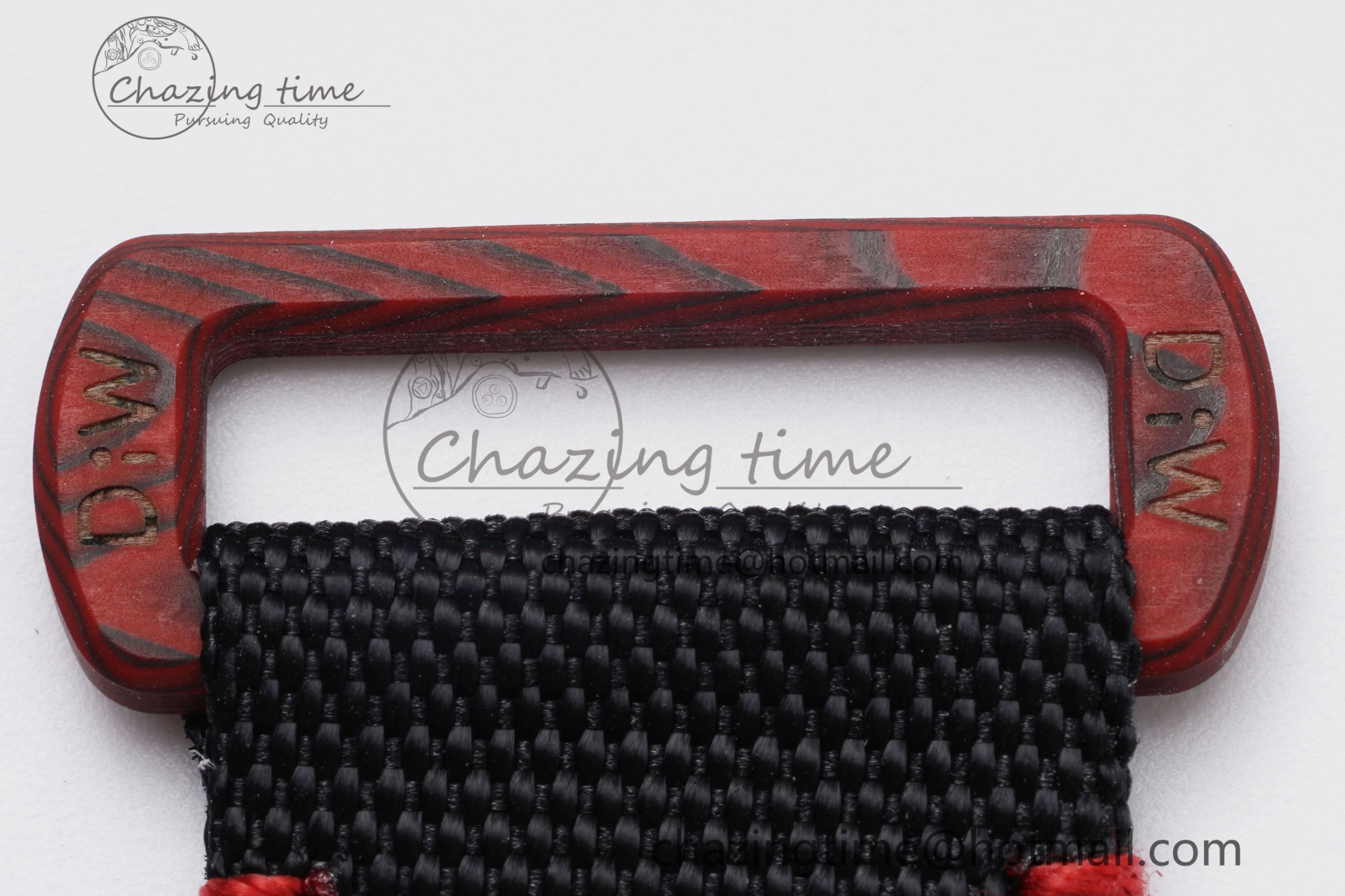 Submariner DIW Red Carbon VSF 1:1 Best Edition Black Dial on Black Nylon Strap VS TechFriendly 2069