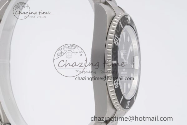 Submariner DIW Sandblasted VSF 1:1 Best Edition Black Carbon Dial on SS Bracelet VS Trendsetting 2071