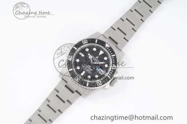 Submariner DIW Sandblasted VSF 1:1 Best Edition Black Carbon Dial on SS Bracelet VS Trendsetting 2071