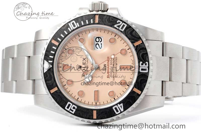Neat Submariner DIW Sandblasted VSF 1:1 Best Edition Brown Dial on SS Bracelet VS 2059