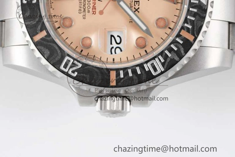 Neat Submariner DIW Sandblasted VSF 1:1 Best Edition Brown Dial on SS Bracelet VS 2059