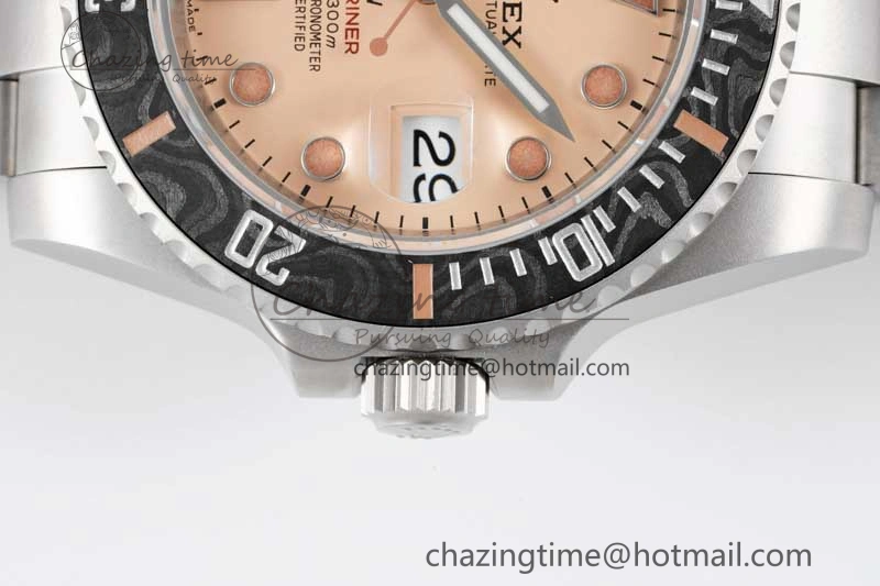 Neat Submariner DIW Sandblasted VSF 1:1 Best Edition Brown Dial on SS Bracelet VS 2059