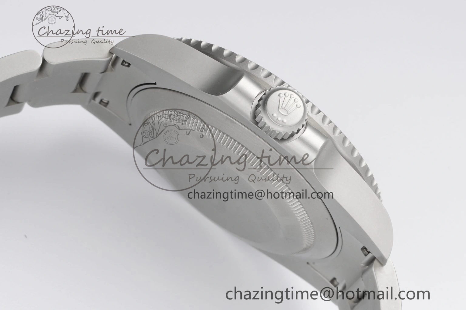TimelessDesign Submariner DIW Sandblasted VSF 1:1 Best Edition Gray Dial White Ceramic Bezel on SS Bracelet VS 1952
