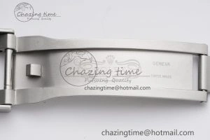 TimelessDesign Submariner DIW Sandblasted VSF 1:1 Best Edition Gray Dial White Ceramic Bezel on SS Bracelet VS 1952