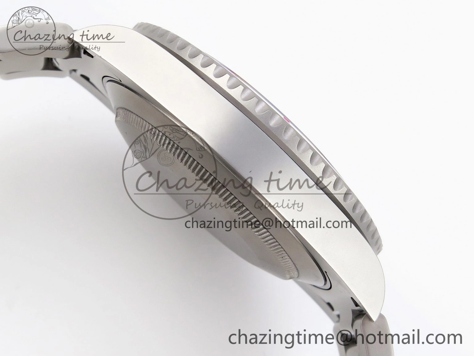 Submariner DIW Sandblasted VSF 1:1 Best Edition Pink Dial White Ceramic Bezel on SS Bracelet VS Attractive 1893