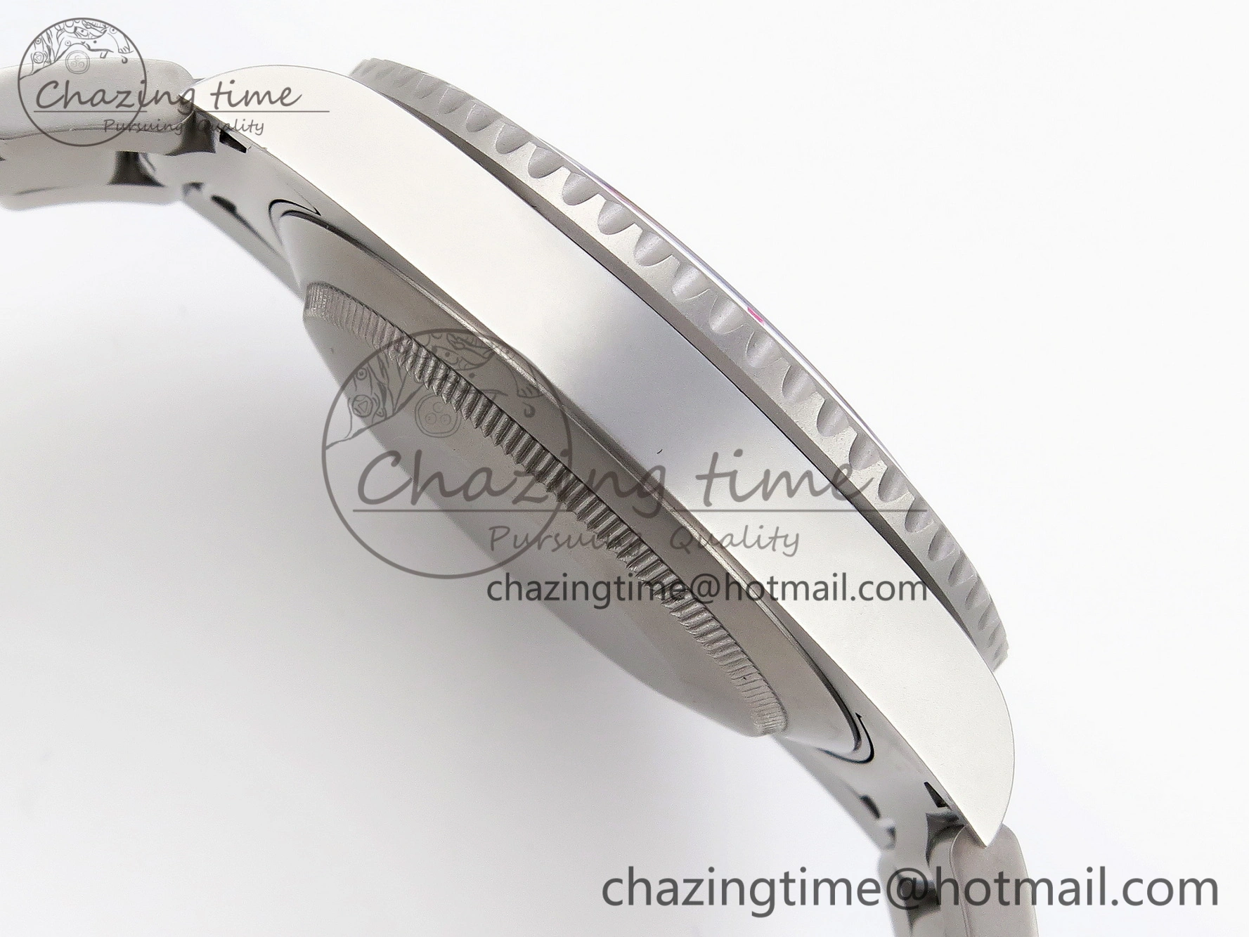 Submariner DIW Sandblasted VSF 1:1 Best Edition Pink Dial White Ceramic Bezel on SS Bracelet VS Attractive 1893