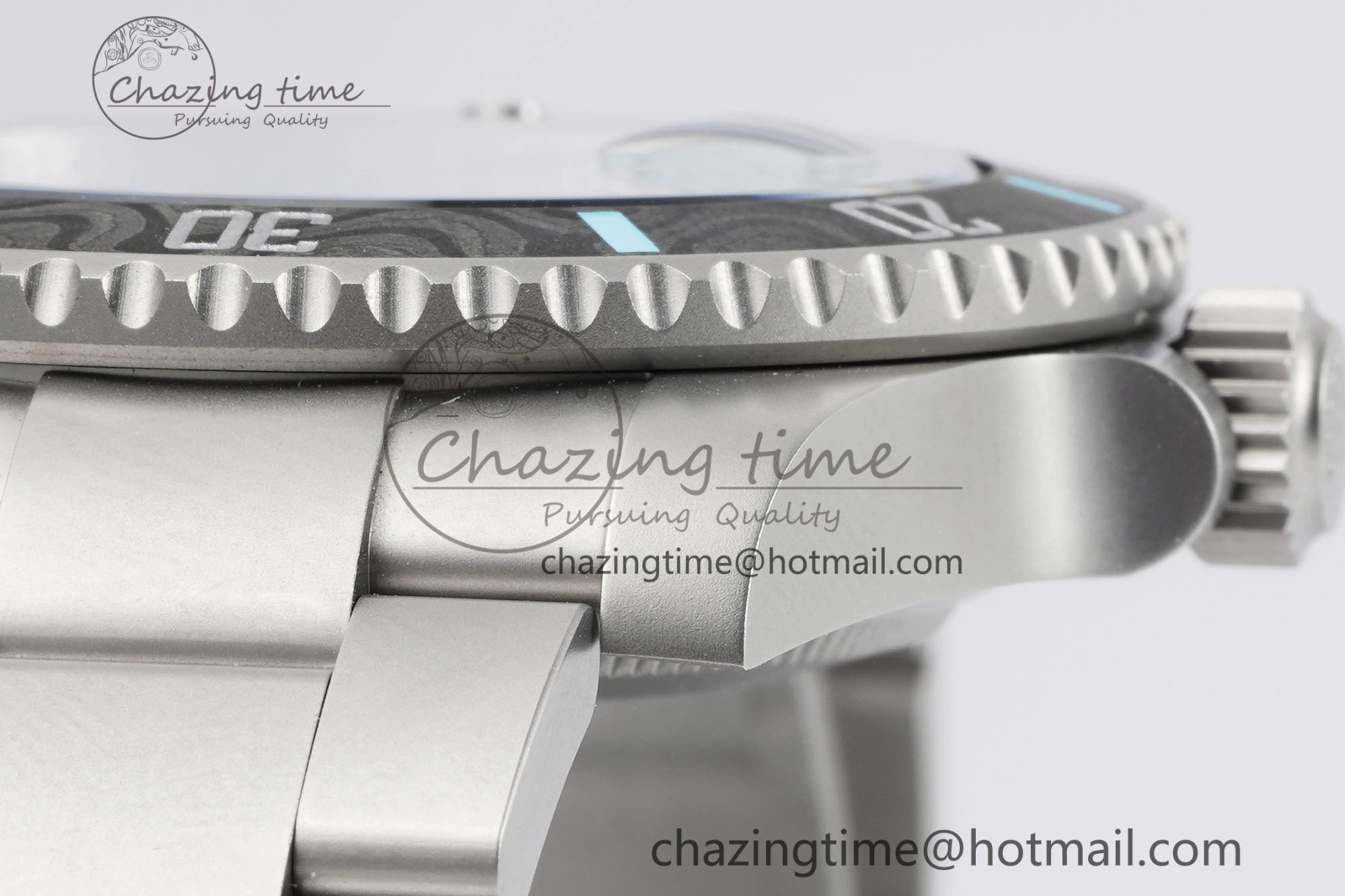 Stretchable Submariner DIW Sandblasted VSF 1:1 Best Edition Tiffany Blue Dial on SS Bracelet VS 2068