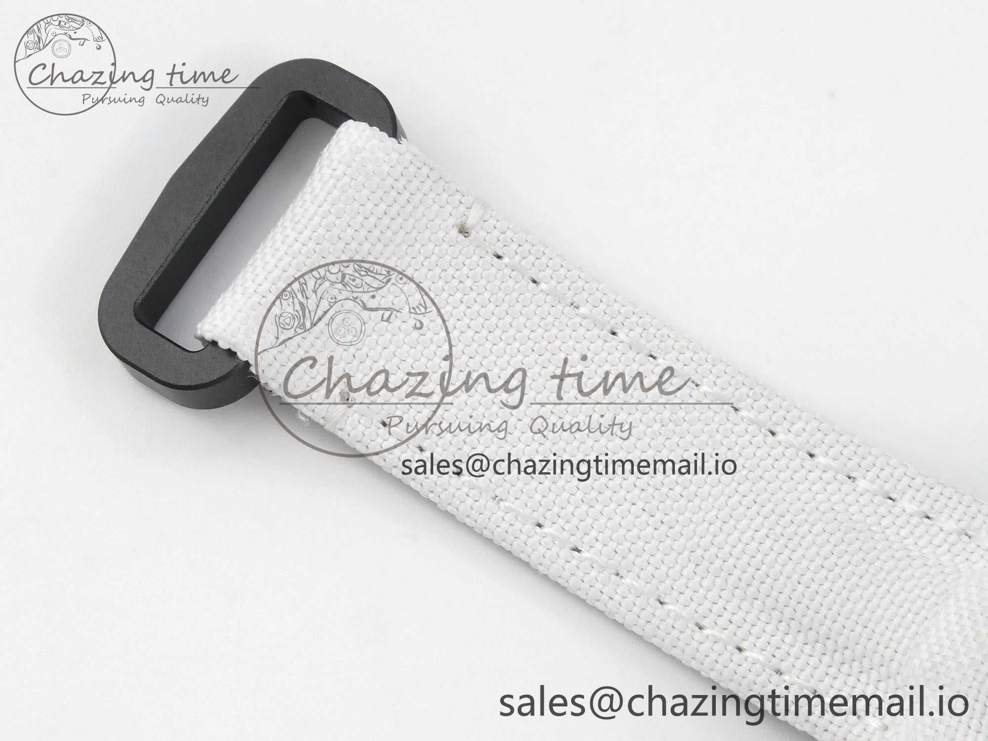 Unique Submariner DIW White Carbon MPF Best Edition Yellow Dial On White Nylon Strap SA 312