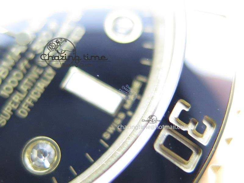 Submariner Full Gold Black Dial Diamond BP Best Edition Swiss ETA Popular 3935
