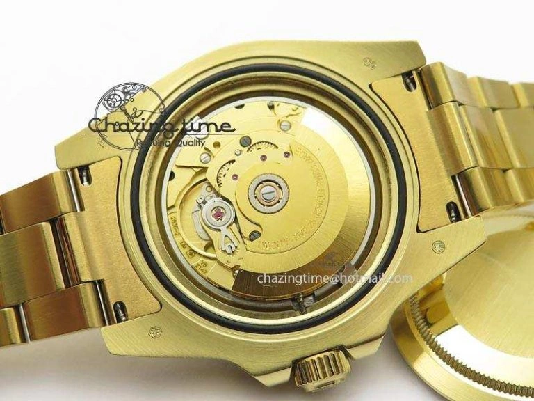 Trendsetting Submariner Full Gold Blue Dial BP Best Edition Swiss ETA 3931