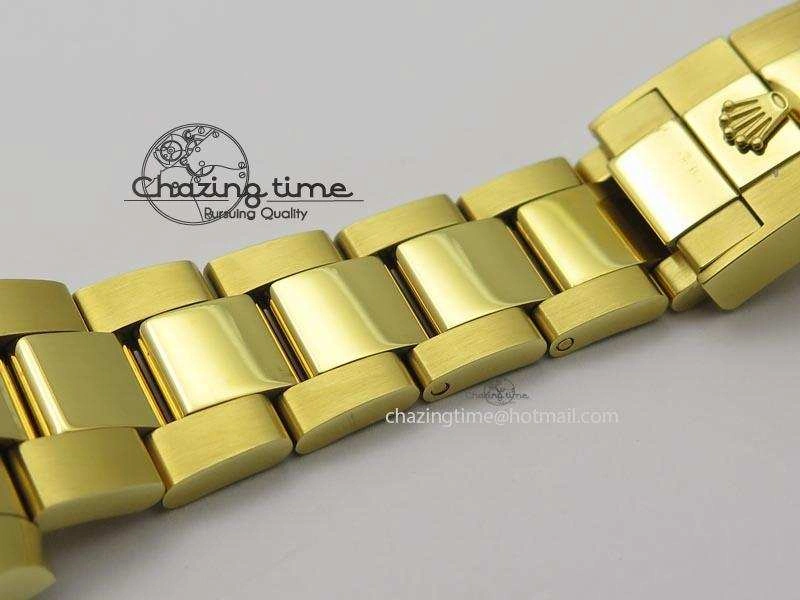 Trendsetting Submariner Full Gold Blue Dial BP Best Edition Swiss ETA 3931