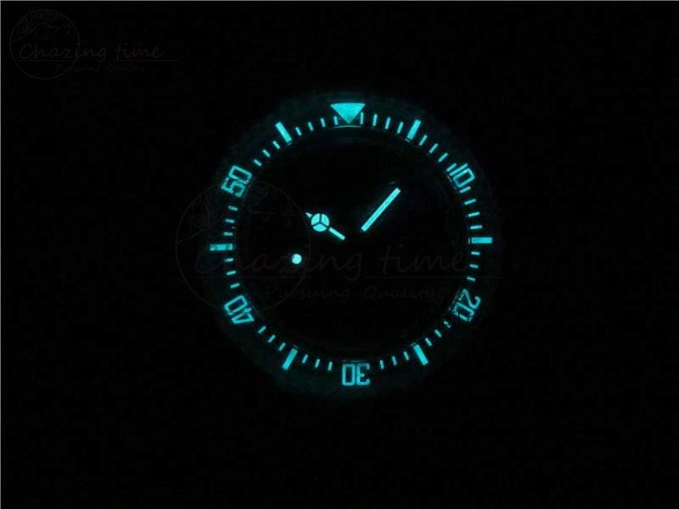 Resilient Submariner Phantomlab Transparent 3AF Best Edition Blue Fruit Dial on White Rubber Strap VR 2620