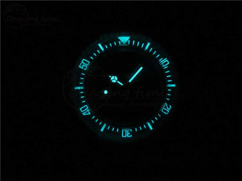 Resilient Submariner Phantomlab Transparent 3AF Best Edition Blue Fruit Dial on White Rubber Strap VR 2620