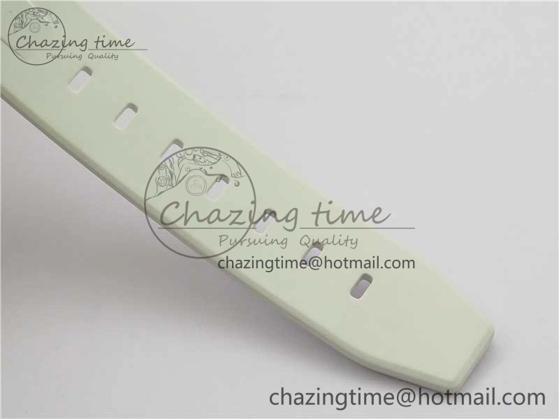 Submariner Phantomlab Transparent 3AF Best Edition Light Blue Dial on White Rubber Strap VR MoistureWicking 2619