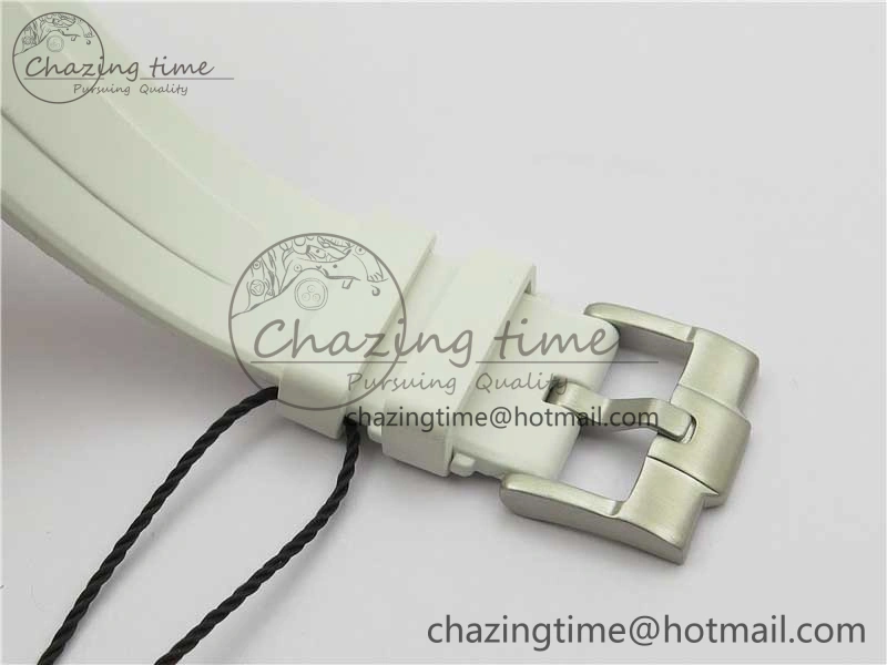 Submariner Phantomlab Transparent 3AF Best Edition Light Blue Dial on White Rubber Strap VR MoistureWicking 2619