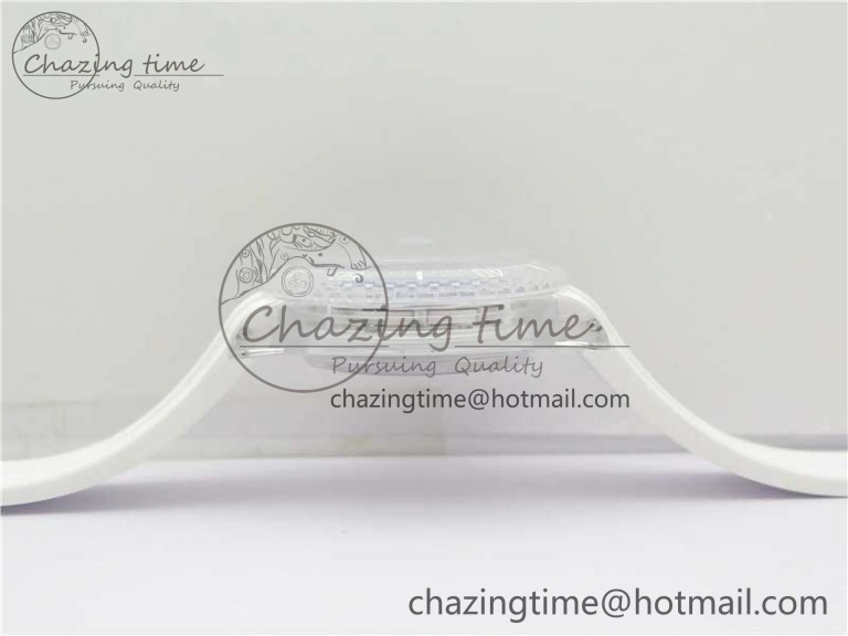 Submariner Phantomlab Transparent KZF Best Edition Blue Fruit Dial on White Rubber Strap VR Stretchable 2563