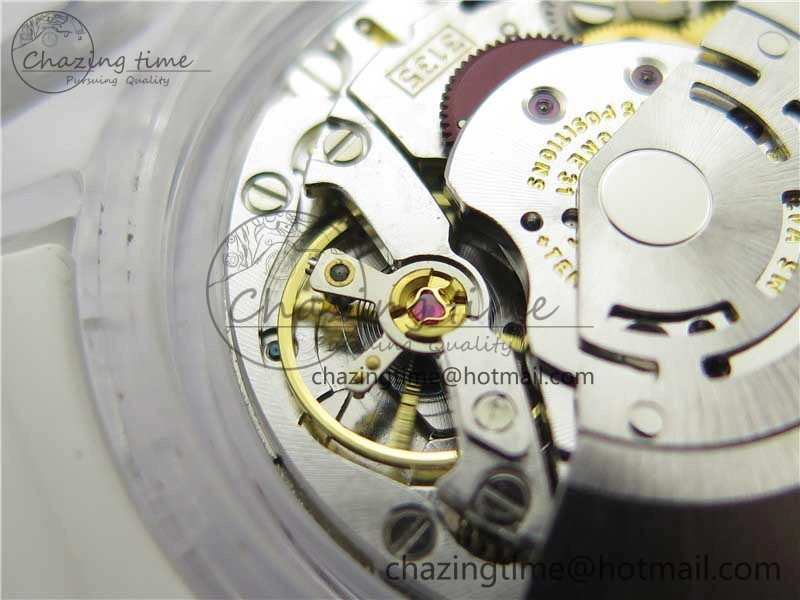 Submariner Phantomlab Transparent KZF Best Edition Blue Space Dial on White Rubber Strap VR AllSeason 2566