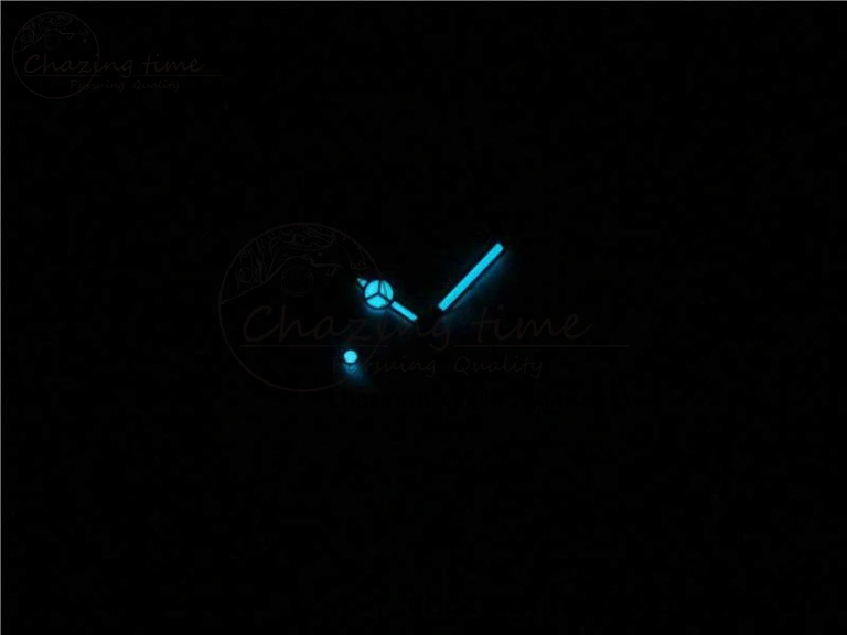 Submariner Phantomlab Transparent KZF Best Edition Light Blue Dial on White Rubber Strap VR Functional 2569