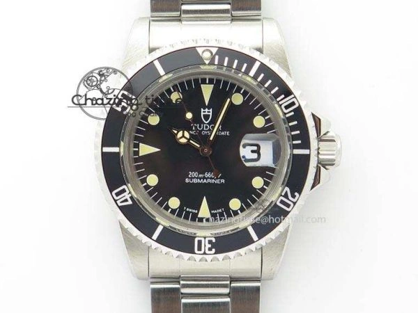 Submariner SS JKF Best Edition Black Dial Round Markers (Black Date) A Efficient 3900