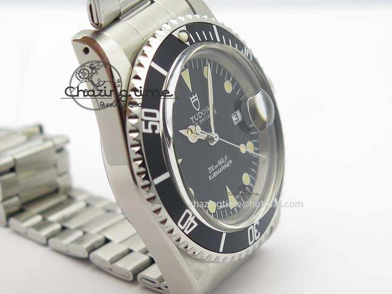 Submariner SS JKF Best Edition Black Dial Round Markers (Black Date) A Efficient 3900