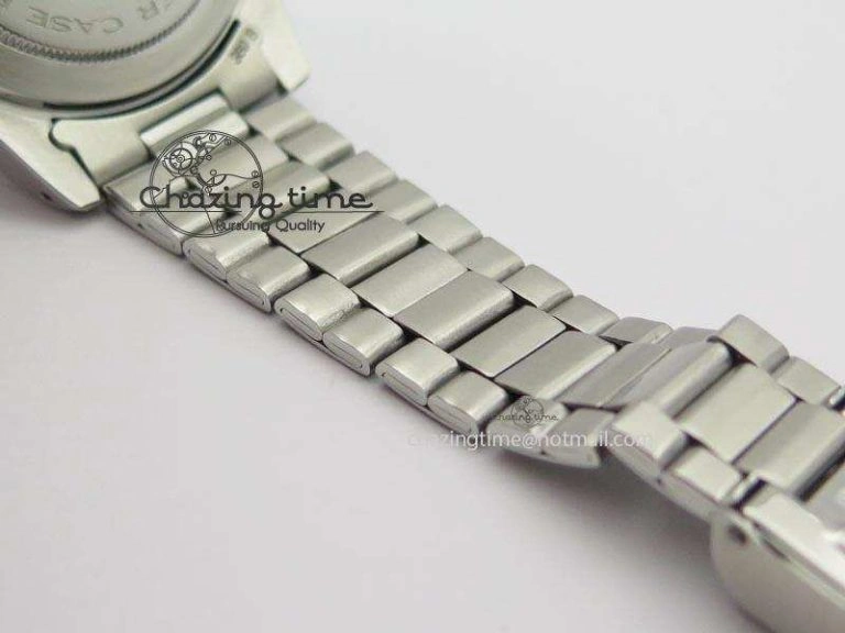 Stretchable Submariner SS JKF Best Edition Black Dial Square Markers (Black Date) A 3901