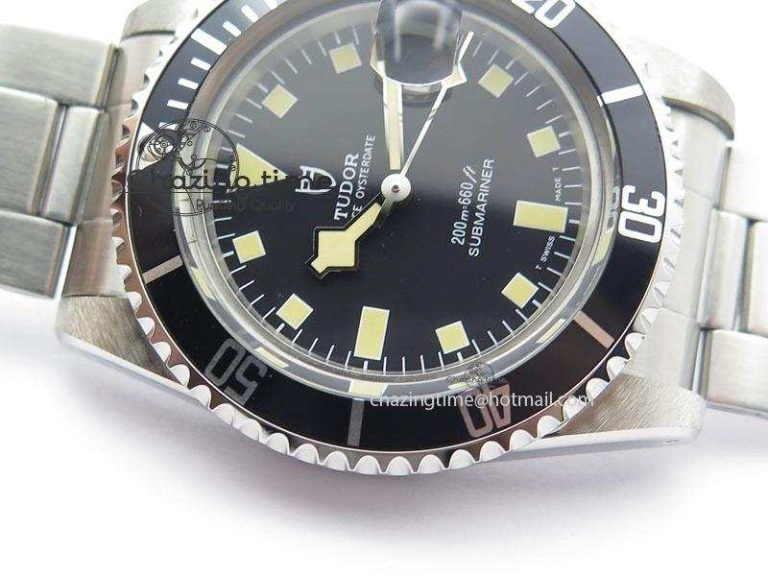 Stretchable Submariner SS JKF Best Edition Black Dial Square Markers (Black Date) A 3901