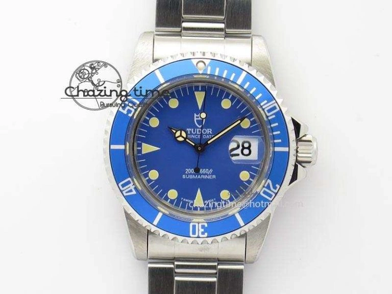Submariner SS JKF Best Edition Blue Dial Round Markers (Black Date) A Sporty 3906