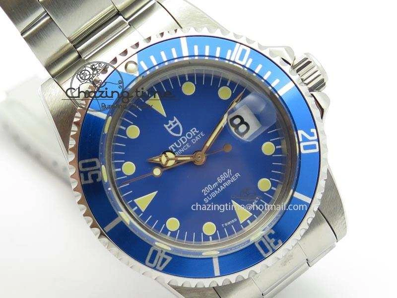 Submariner SS JKF Best Edition Blue Dial Round Markers (Black Date) A Sporty 3906