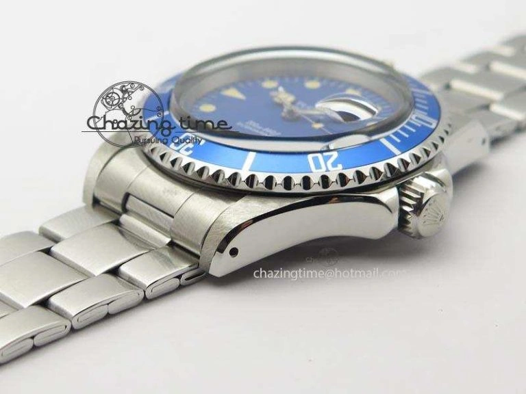 Submariner SS JKF Best Edition Blue Dial Round Markers (Black Date) A Sporty 3906