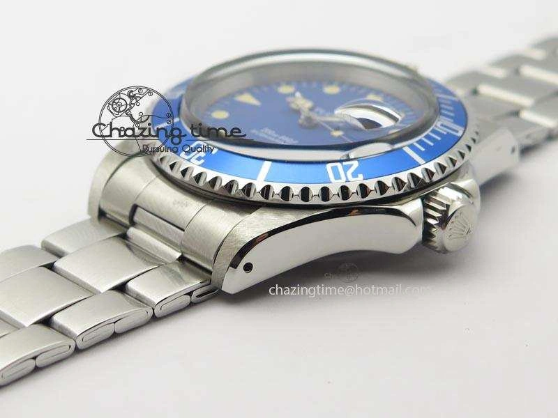 Submariner SS JKF Best Edition Blue Dial Round Markers (Black Date) A Sporty 3906