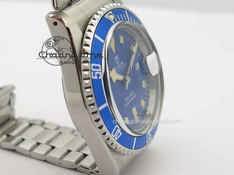 Submariner SS JKF Best Edition Blue Dial Square Markers (Black Date) A Sustainable 3902