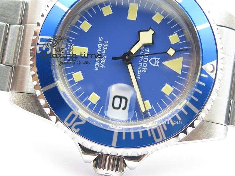 Submariner SS JKF Best Edition Blue Dial Square Markers (Black Date) A Sustainable 3902