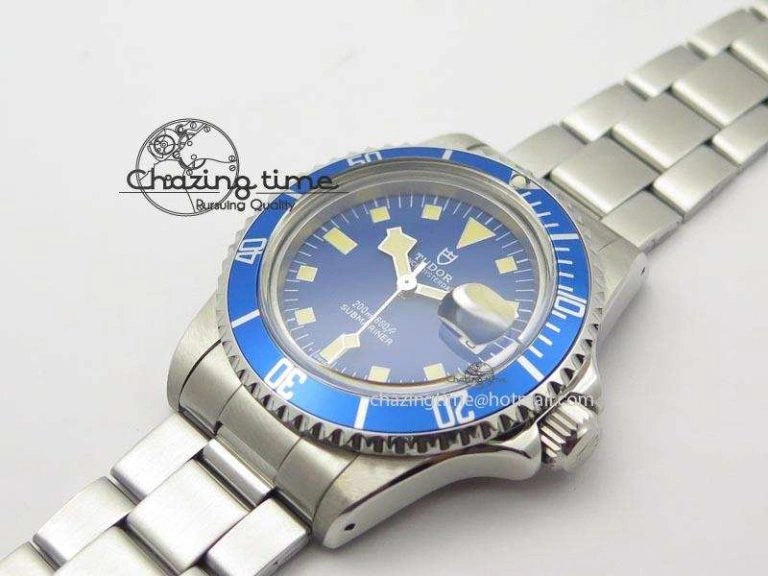 Submariner SS JKF Best Edition Blue Dial Square Markers (Black Date) A Sustainable 3902