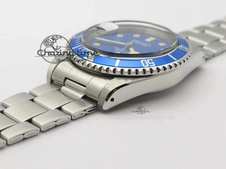 Submariner SS JKF Best Edition Blue Dial Square Markers (Black Date) A Sustainable 3902