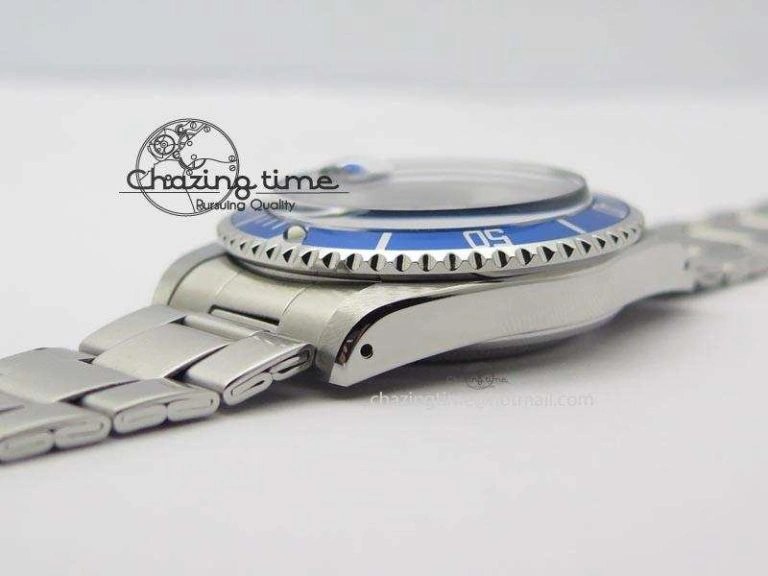 Functional Submariner SS JKF Best Edition Blue Dial Square Markers (Red Date) A 3903