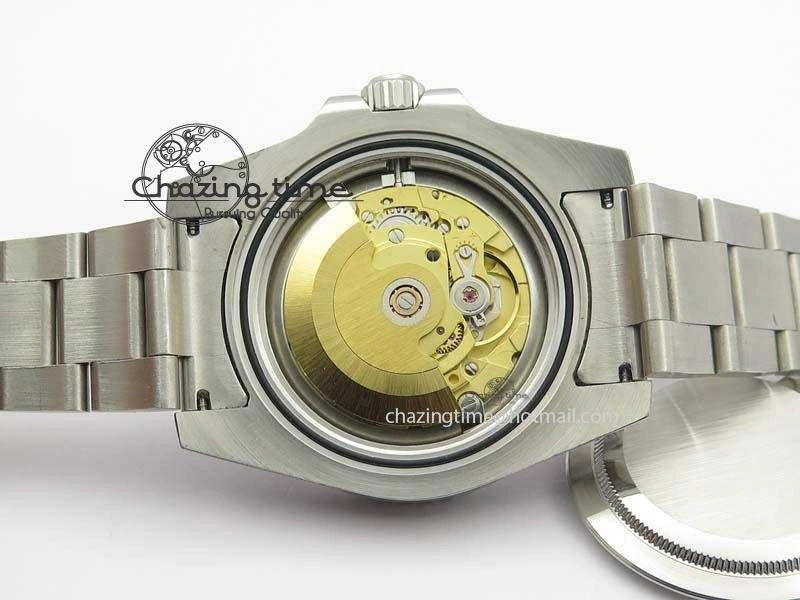 Minimalist Submariner SS Red Bezel Red Dial On SS Bracelet A 3859