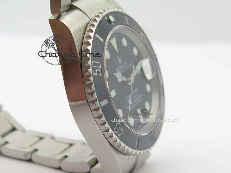 Affordable Submariner SS SS Black Dial BP Maker Best Edition Swiss ETA 3929