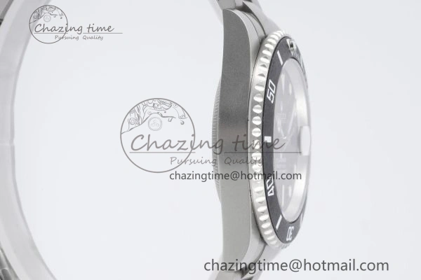 Submariner Sandblasted DIWF Best Edition Carbon Bezel Carbon Dial Dial on SS Bracelet VR TechFriendly 2064
