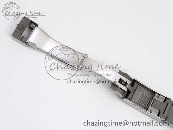 Sporty Submariner Sandblasted JDF Best Edition Black Ceramic Bezel Carbon Dial Dial on SS Bracelet SA 1407