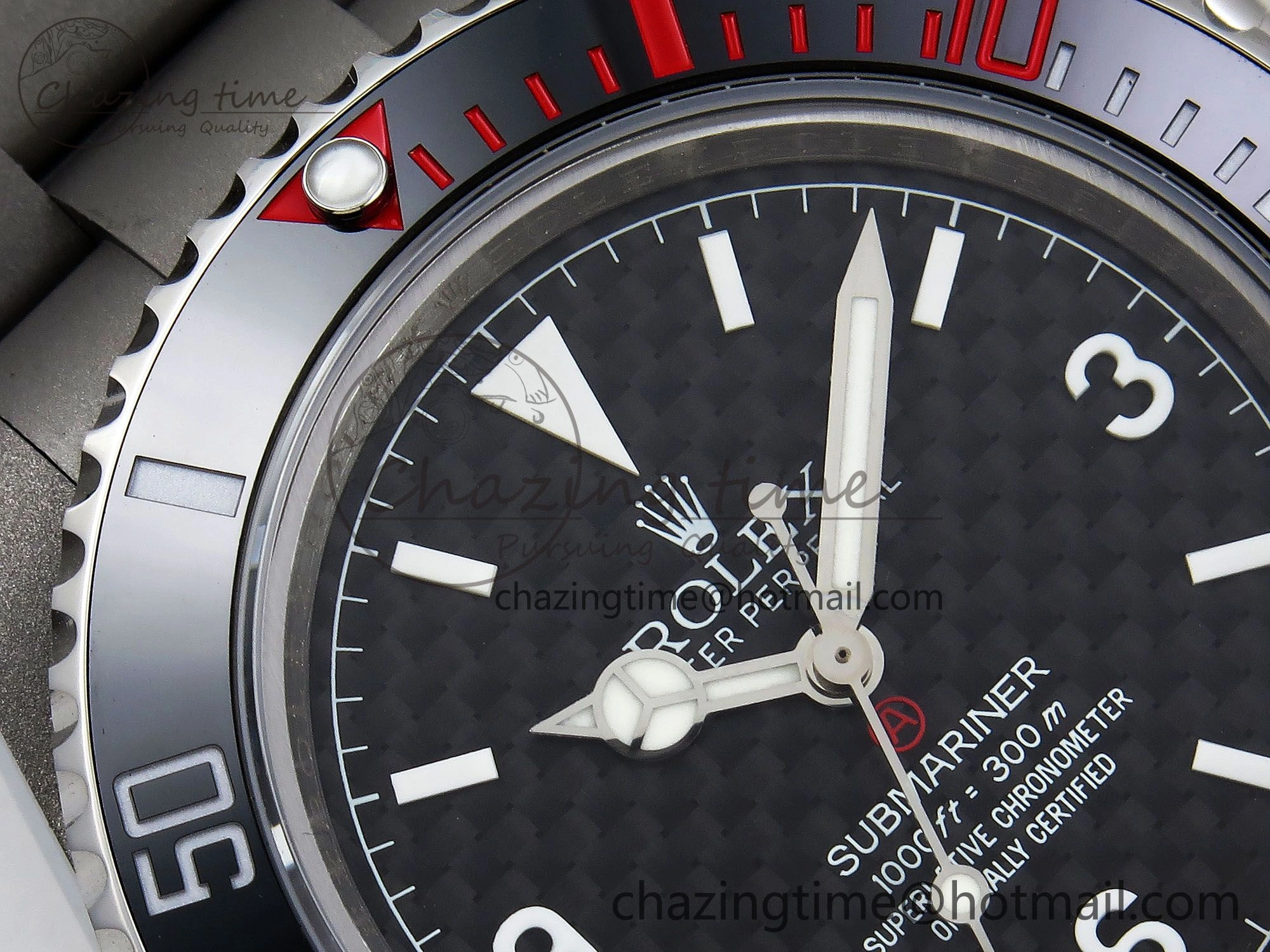 Sporty Submariner Sandblasted JDF Best Edition Black Ceramic Bezel Carbon Dial Dial on SS Bracelet SA 1407