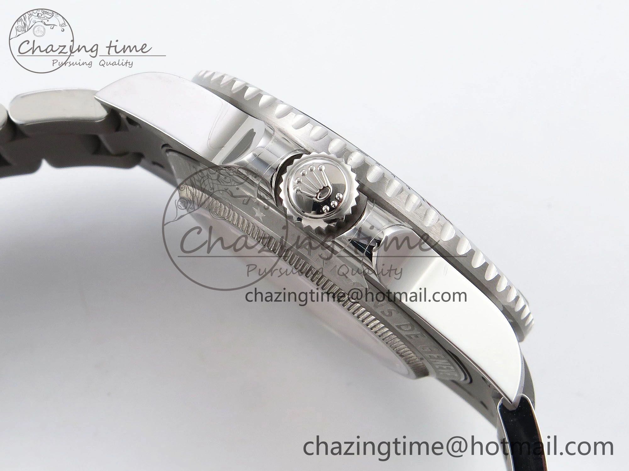 Sporty Submariner Sandblasted JDF Best Edition Black Ceramic Bezel Carbon Dial Dial on SS Bracelet SA 1407