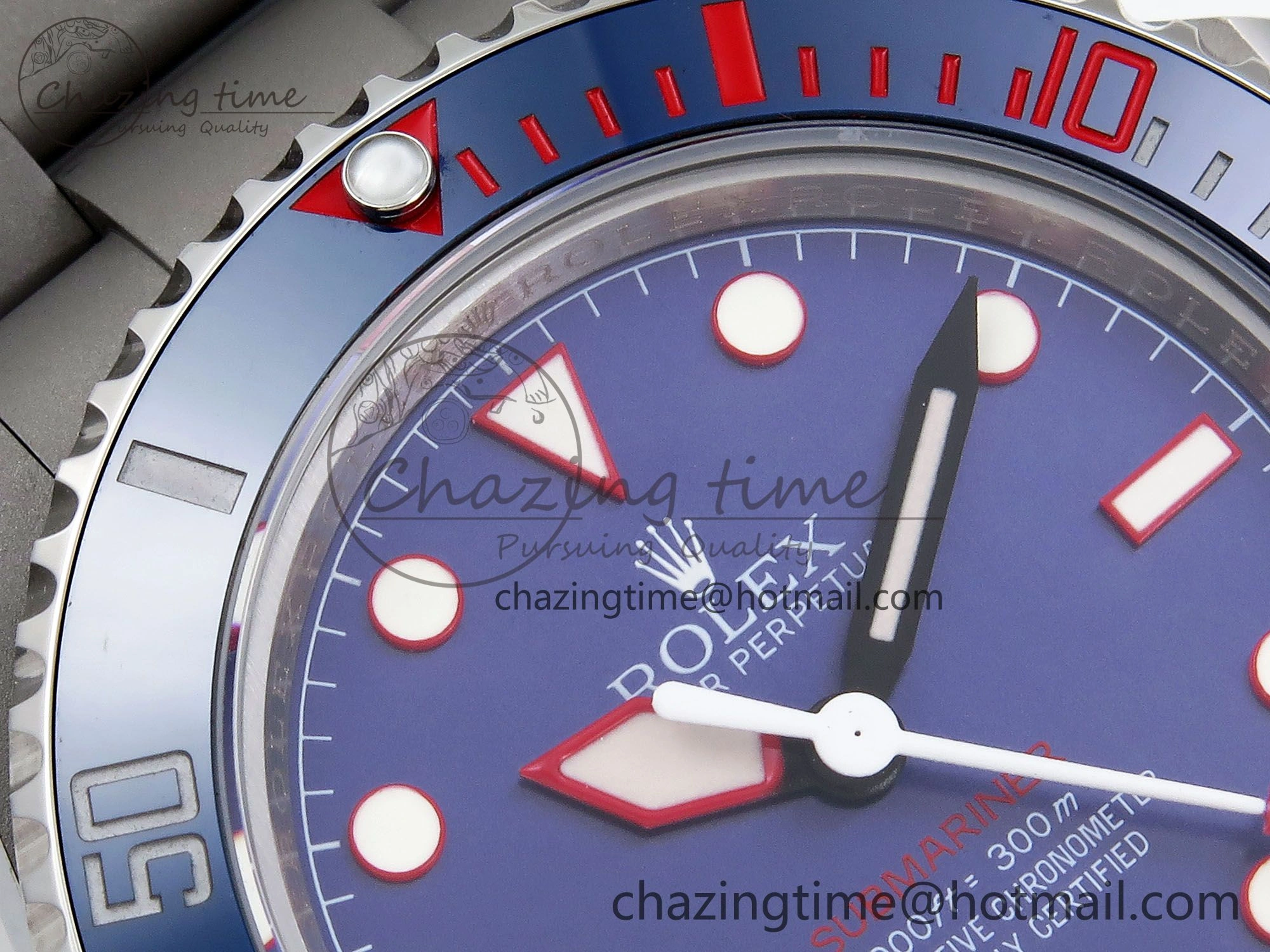 Popular Submariner Sandblasted JDF Best Edition Blue Ceramic Bezel Blue Dial Dial on SS Bracelet SA 1410