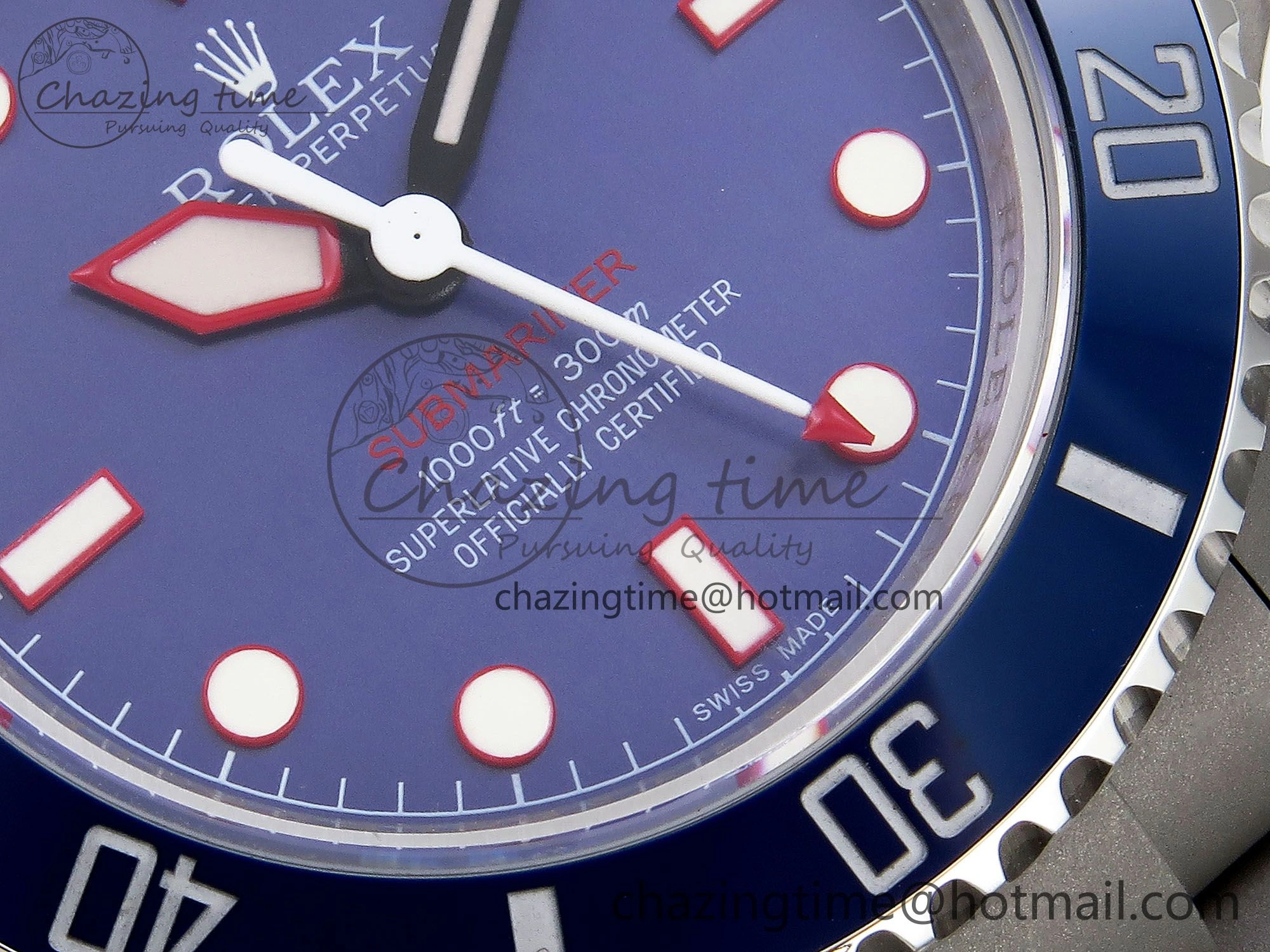 Popular Submariner Sandblasted JDF Best Edition Blue Ceramic Bezel Blue Dial Dial on SS Bracelet SA 1410