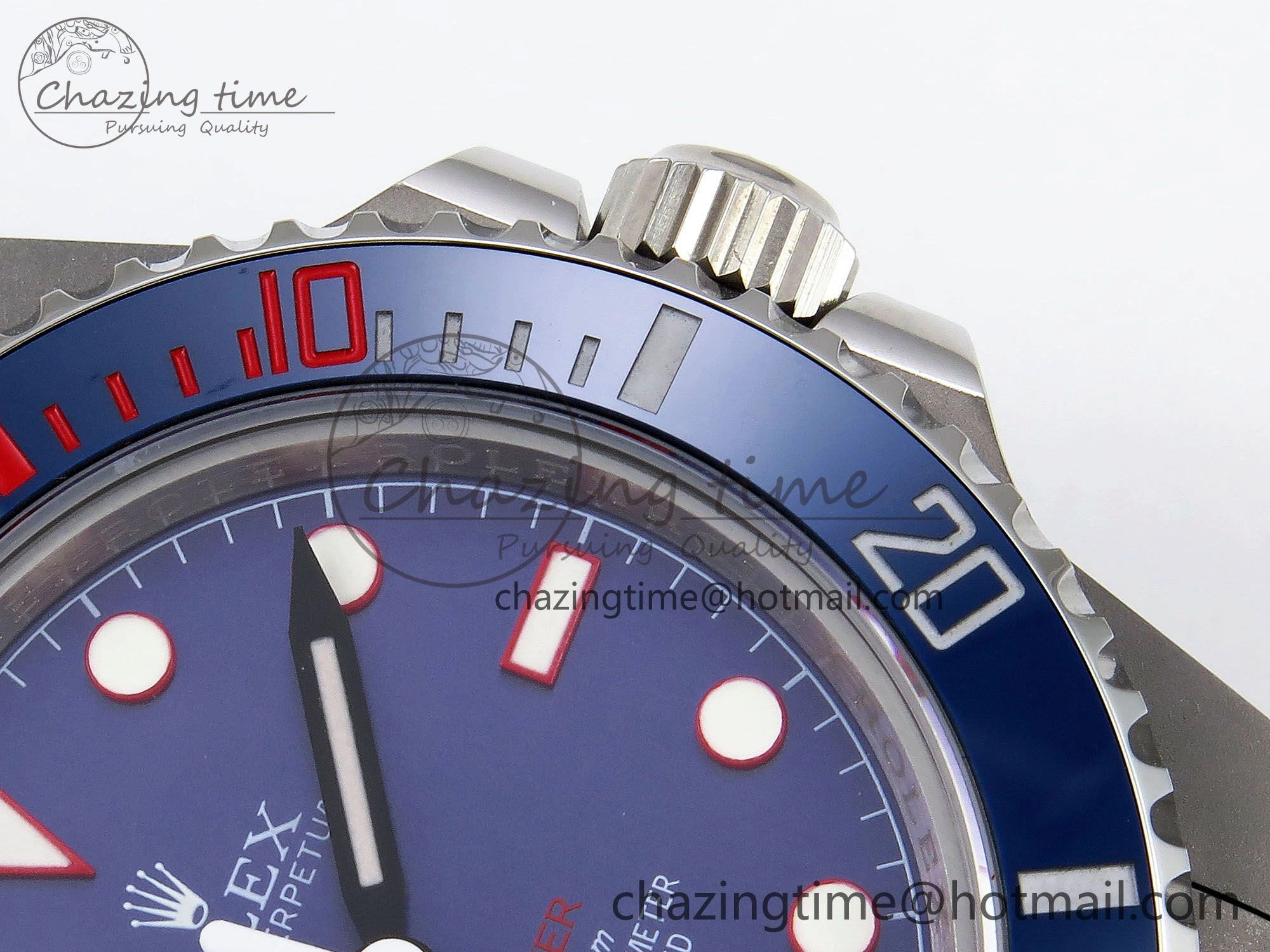 Popular Submariner Sandblasted JDF Best Edition Blue Ceramic Bezel Blue Dial Dial on SS Bracelet SA 1410