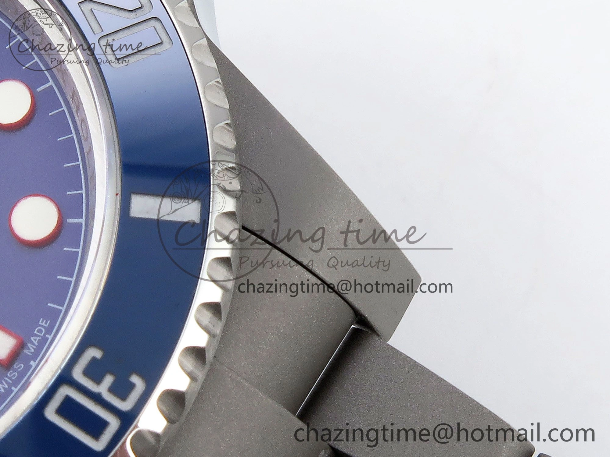 Popular Submariner Sandblasted JDF Best Edition Blue Ceramic Bezel Blue Dial Dial on SS Bracelet SA 1410