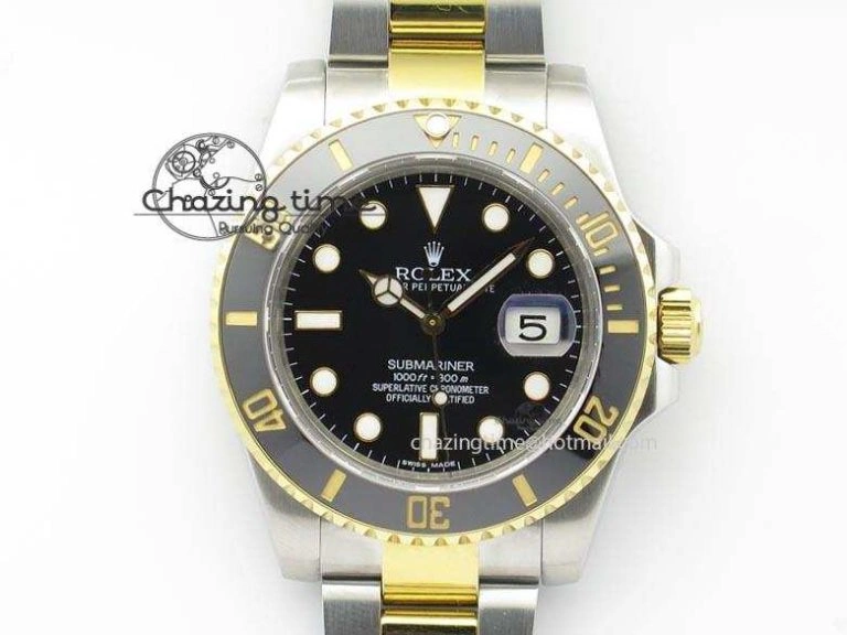 GoodFit Submariner TT Black Dial BP Maker Best Edition Swiss ETA 3934